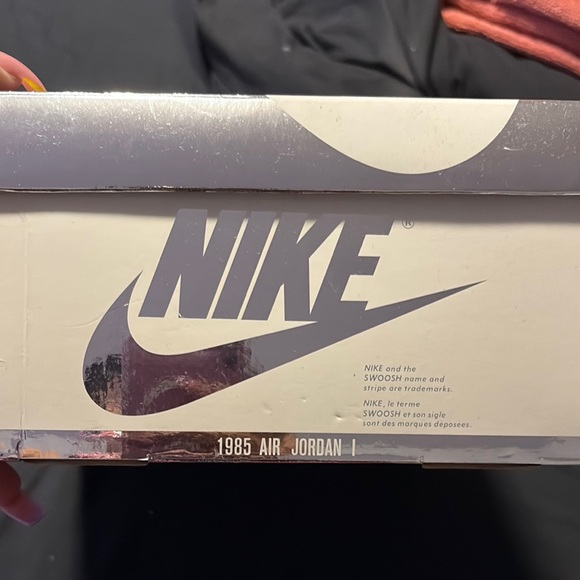 Nike Silver High-Top Sneakers - Picture 7 of 8